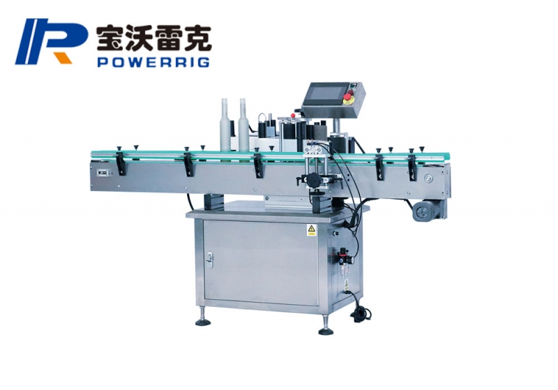 Automatic Round Bottle Labeling Machine ( Speed 30-40 BBL/min )