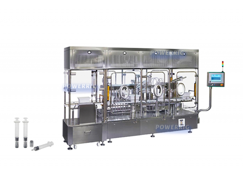 Prefilled Syringe Filling Machine ( Speed 5000 syringes per hour )