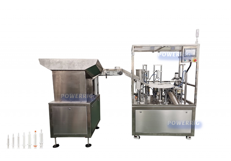 Automatic Syringe Filling Machine ( Speed 800-1500 syringes per hour )