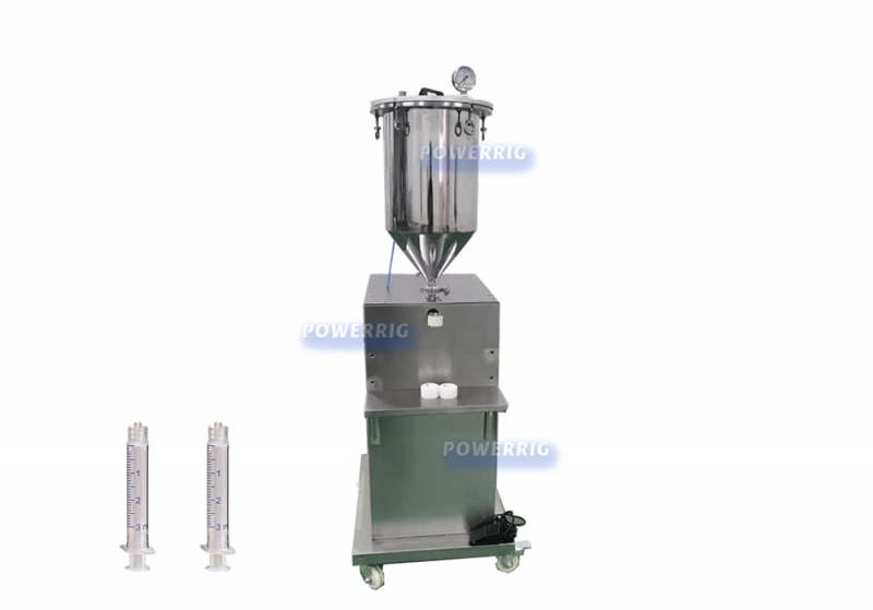 Semi Automatic Syringe Filling Machine ( Speed 10-30 syringes per minute )