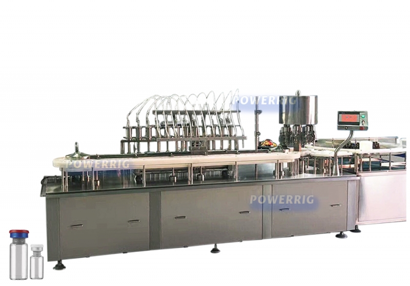 Automatic Vial Filling Machine ( Speed 200 bottles per minute )