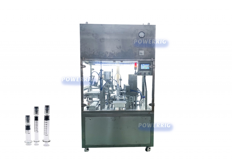 Syringe Filling Machine ( Speed 200-1200 syringes per hour )