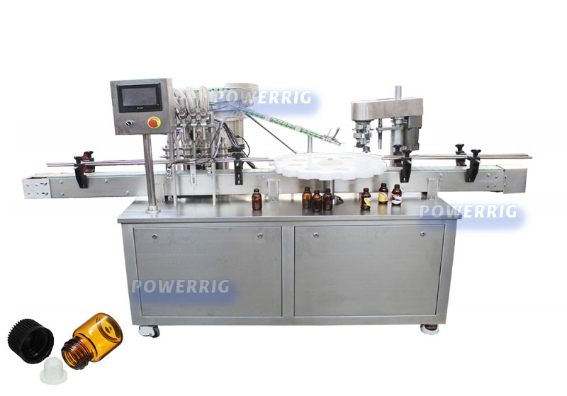 Liquid Vial Filling Machine ( Speed 20-40 bottles per minute )