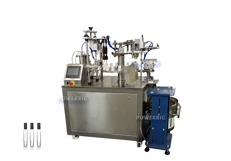 Automatic Perfume Filling Machine ( Speed 20-30 bottles per minute )