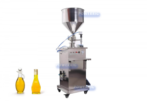 semi automatic olive oil bottle filling machine