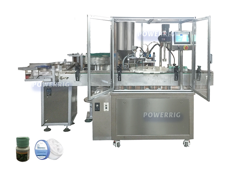 Ointment Filling Machine ( Speed 30-40 bottles per minute )
