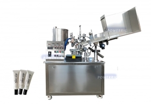 automatic toothpaste tube filling and sealing machine