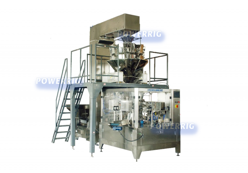 Full Automatic Pouch Filling And Sealing Machine ( Speed 10-60 bags per minute )