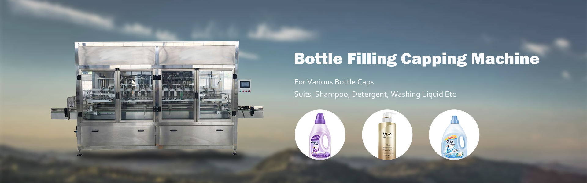 Detergent filling machine Detergent filling machine